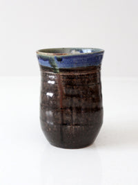 vintage studio pottery mug