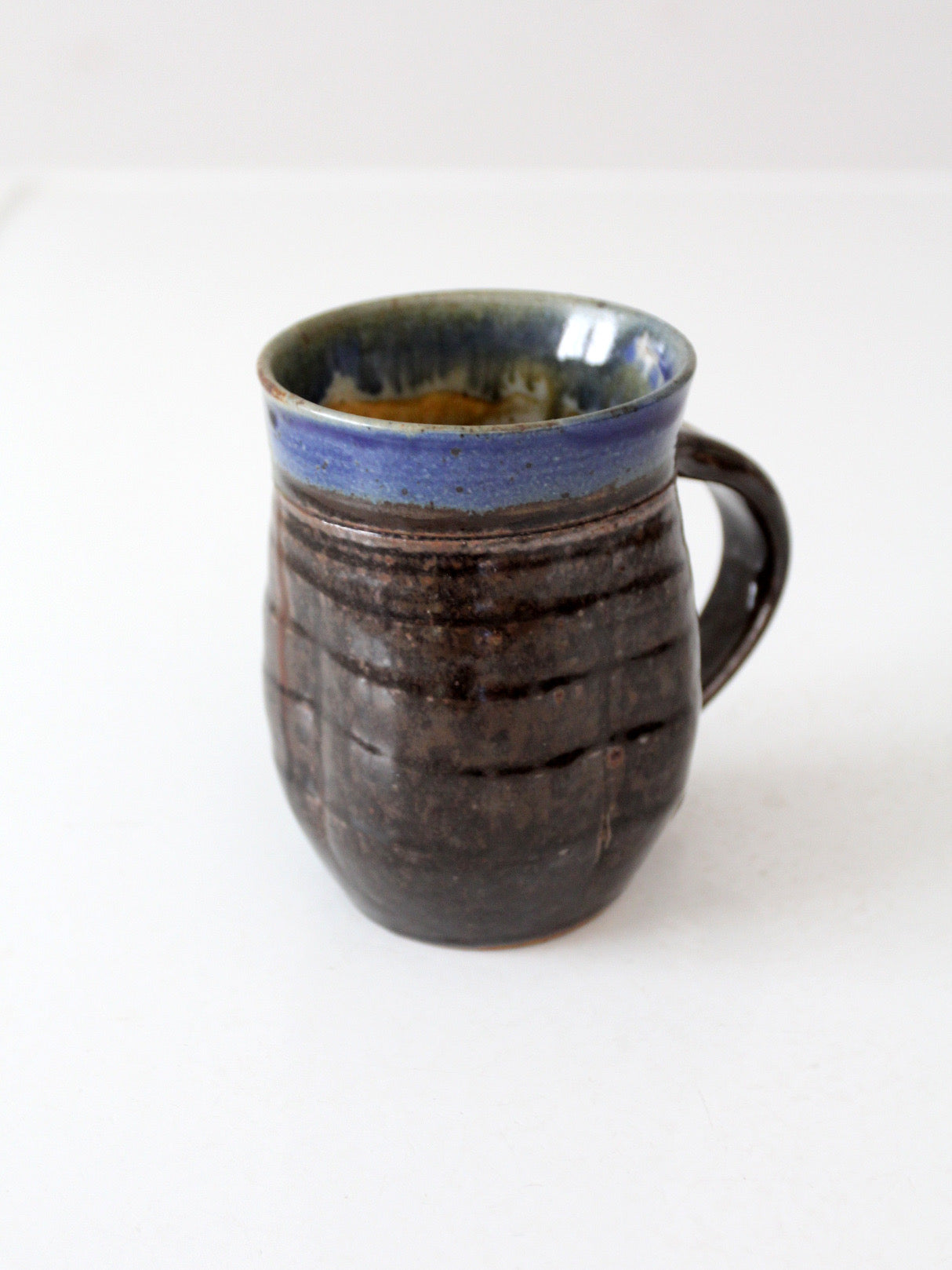 vintage studio pottery mug