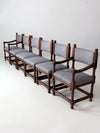 vintage Jacobean Revival style set of 6