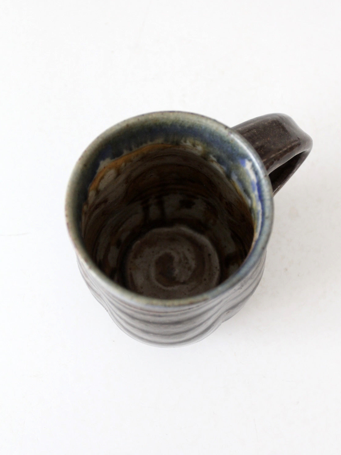vintage studio pottery mug