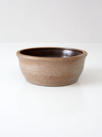 vintage Beaumont Brothers pottery bowl