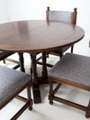 vintage Jacobean Revival style set of 6