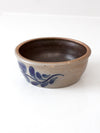 vintage Beaumont Brothers pottery bowl