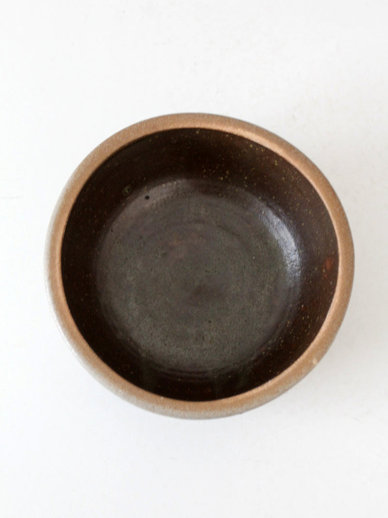 vintage Beaumont Brothers pottery bowl