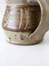 vintage studio pottery mug