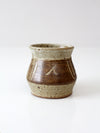 vintage studio pottery mug
