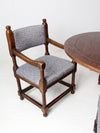 vintage Jacobean Revival style set of 6