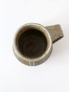 vintage studio pottery mug