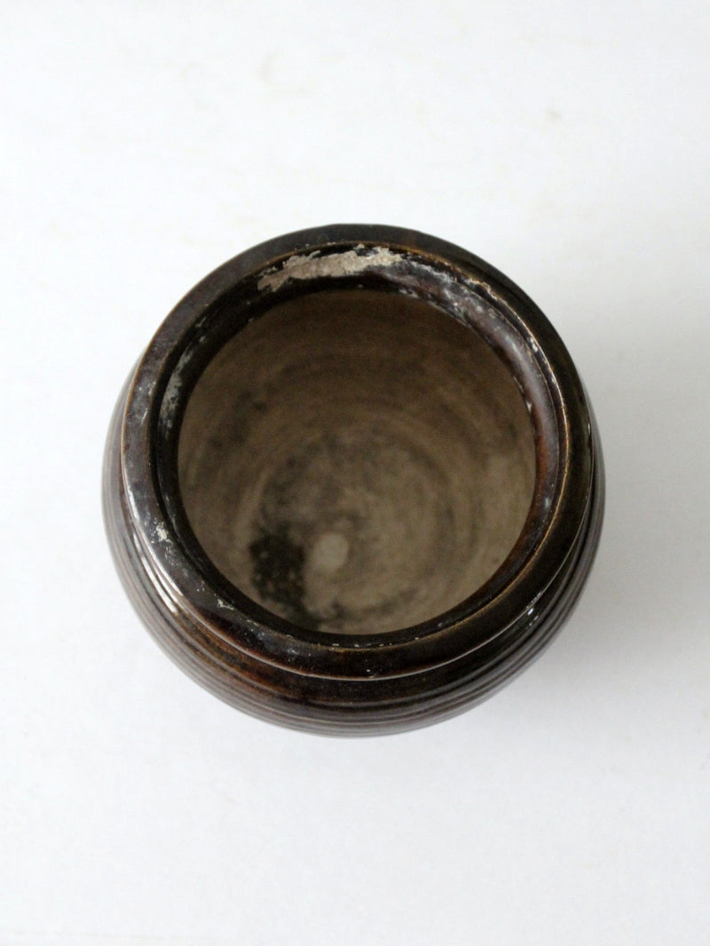 vintage studio pottery vase