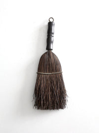 antique hand broom