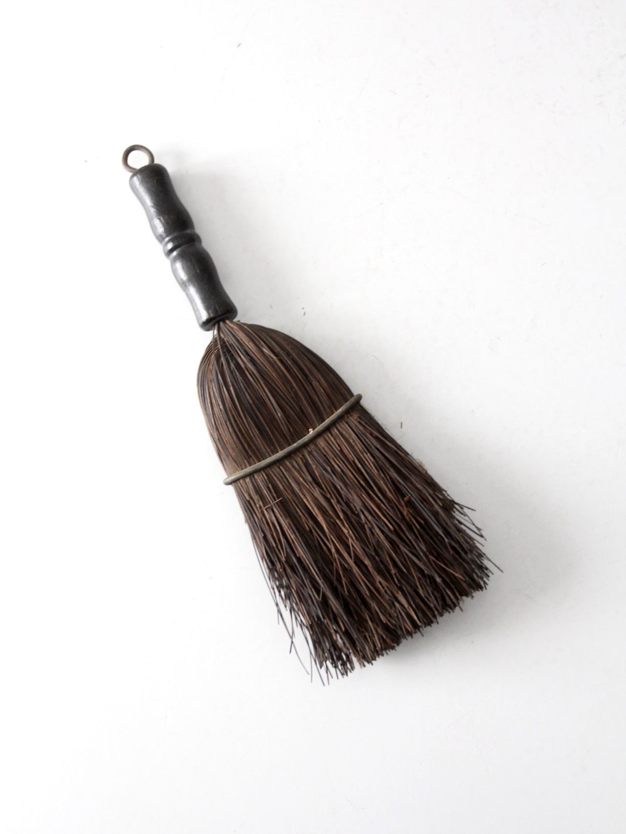 antique hand broom