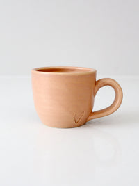 Black Oak studio pottery mug