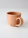 Black Oak studio pottery mug