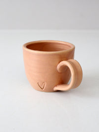 Black Oak studio pottery mug