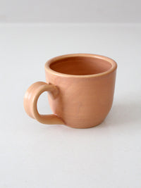 Black Oak studio pottery mug