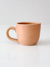 Black Oak studio pottery mug