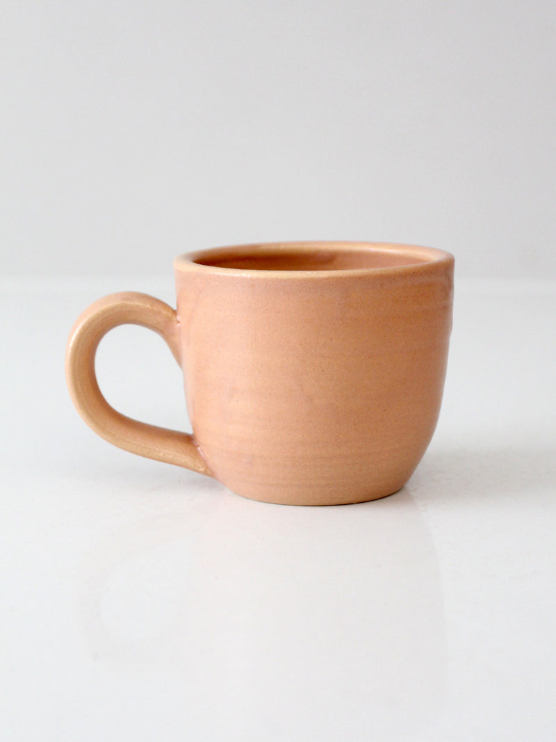 Black Oak studio pottery mug