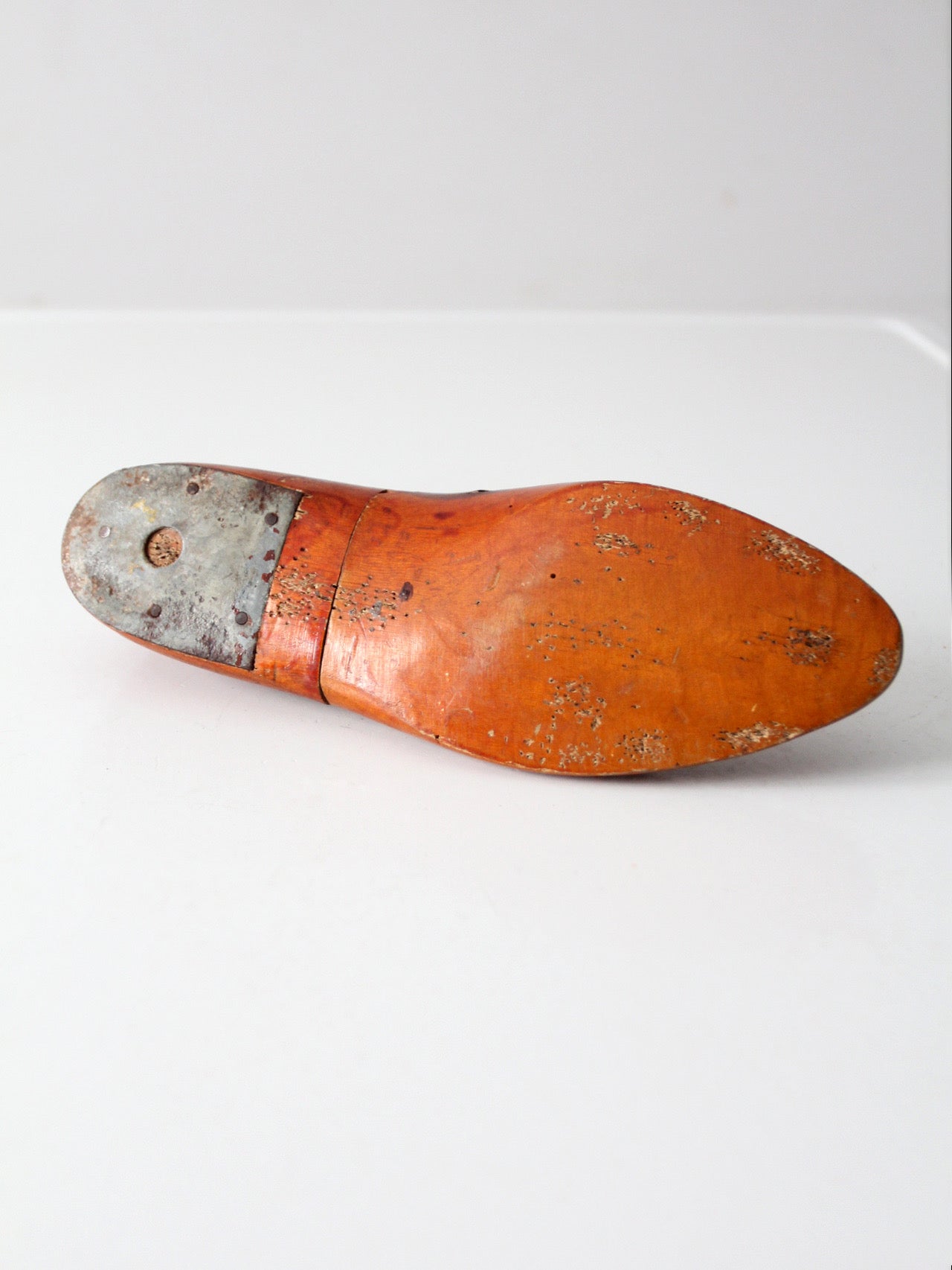 early 20th century wooden cobbler's last