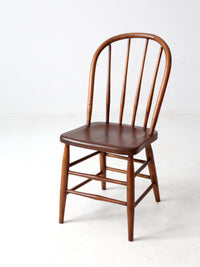 antique spindle back chair