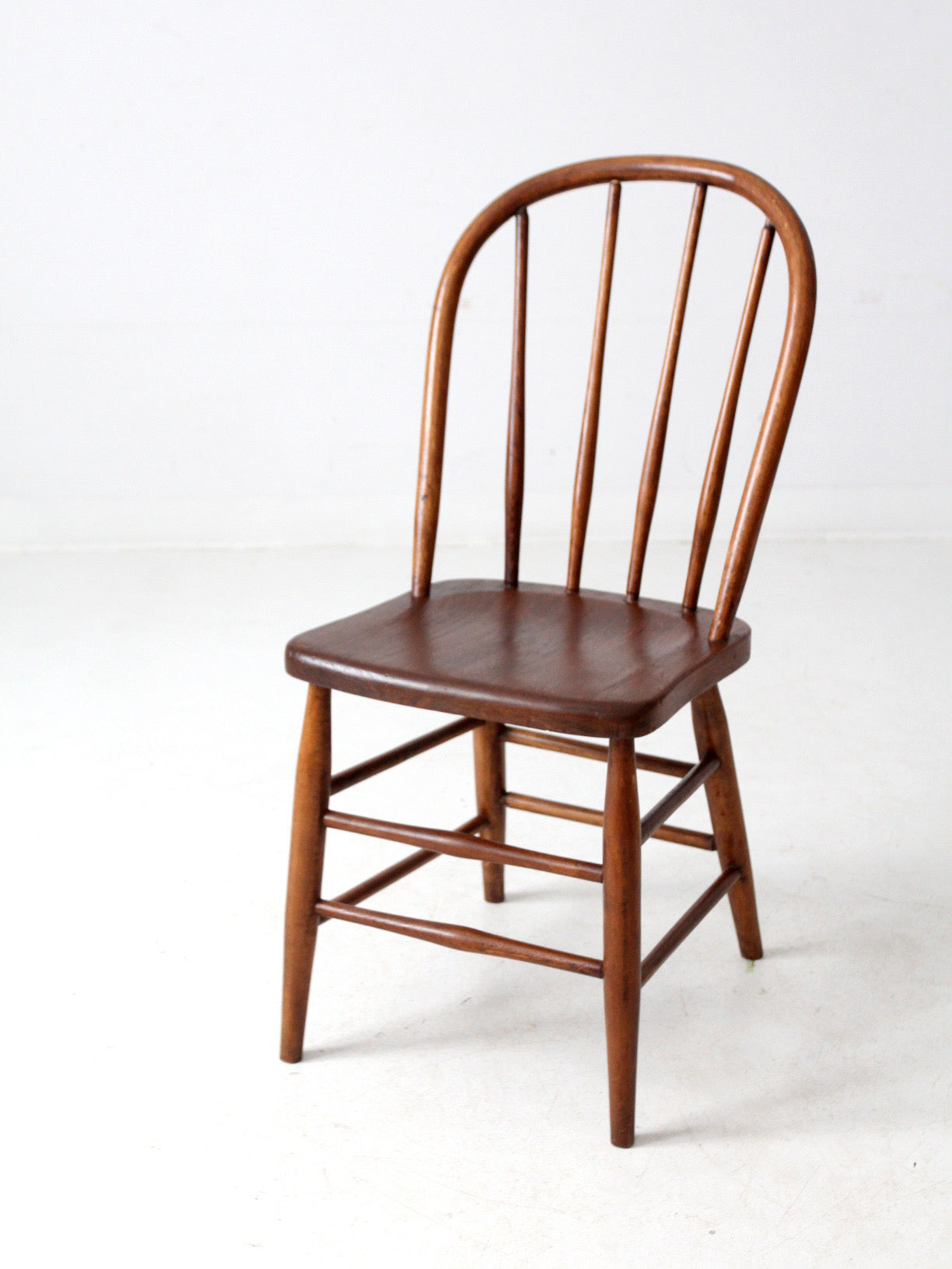 antique spindle back chair