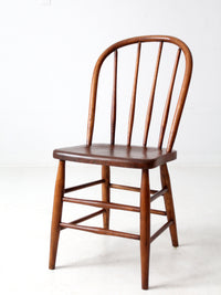 antique spindle back chair