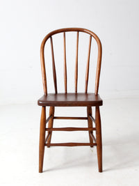 antique spindle back chair