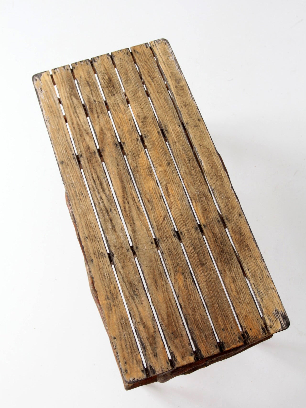 vintage Amish twig furniture | bentwood chair, coffee table, and end table