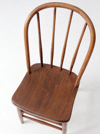 antique spindle back chair