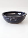 vintage studio pottery bowl