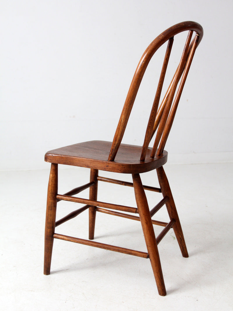 antique spindle back chair