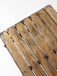 vintage Amish twig furniture | bentwood chair, coffee table, and end table
