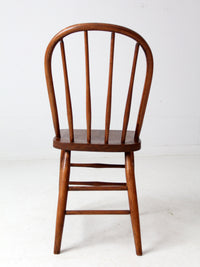 antique spindle back chair