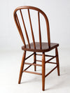 antique spindle back chair