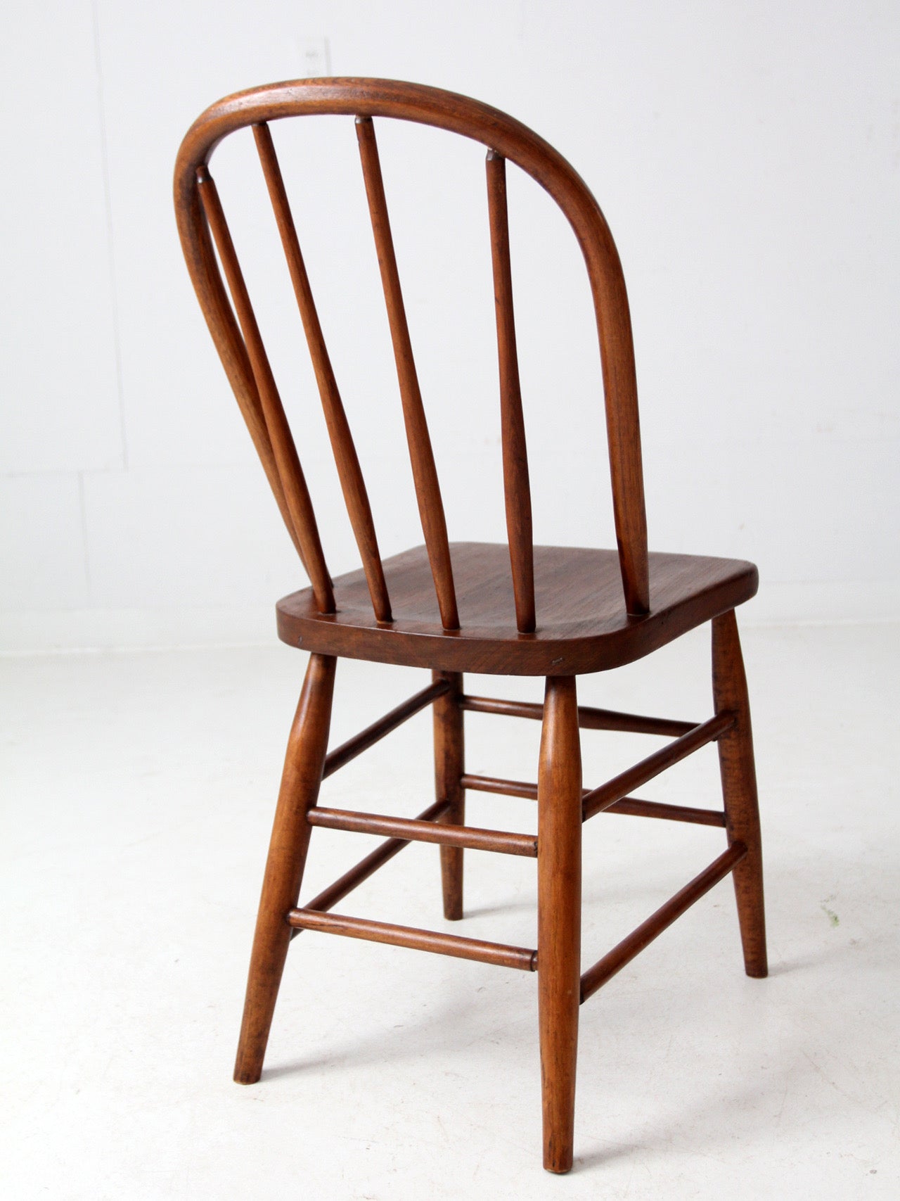 antique spindle back chair