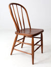 antique spindle back chair