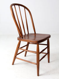 antique spindle back chair