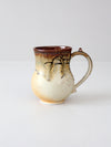 vintage studio pottery mug