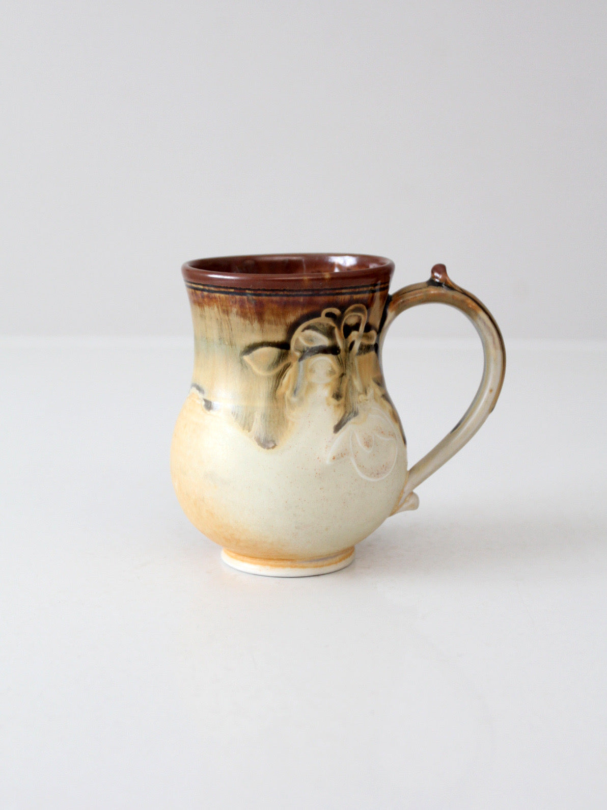 vintage studio pottery mug