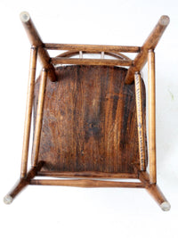 antique spindle back chair