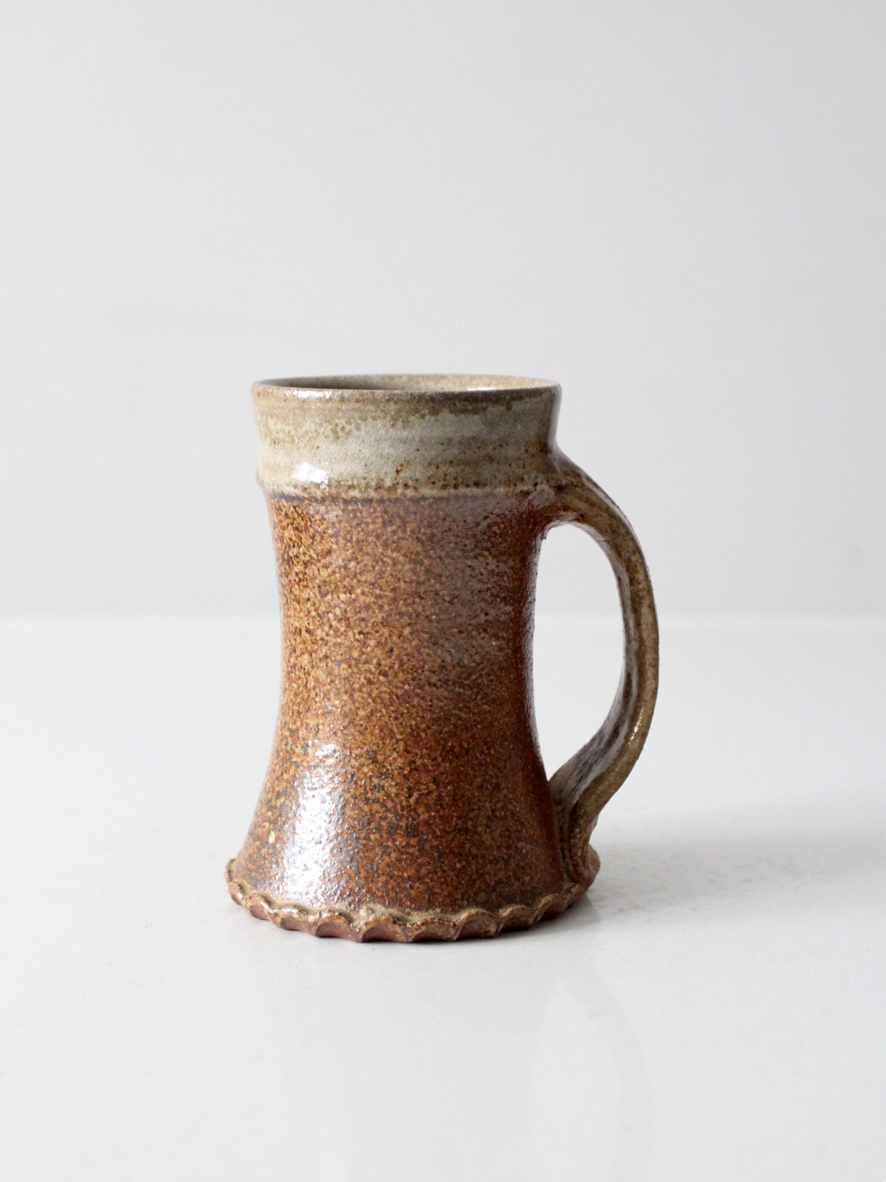vintage studio pottery mug