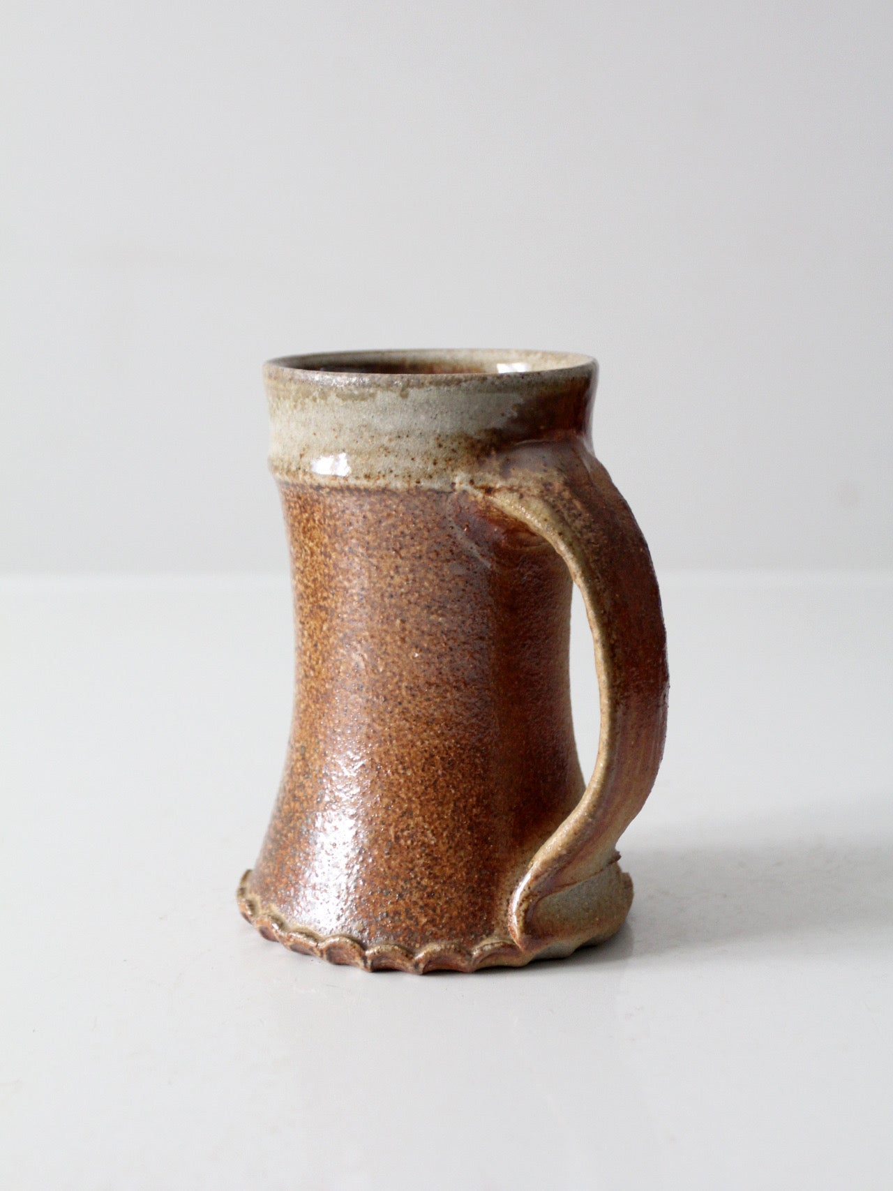 vintage studio pottery mug