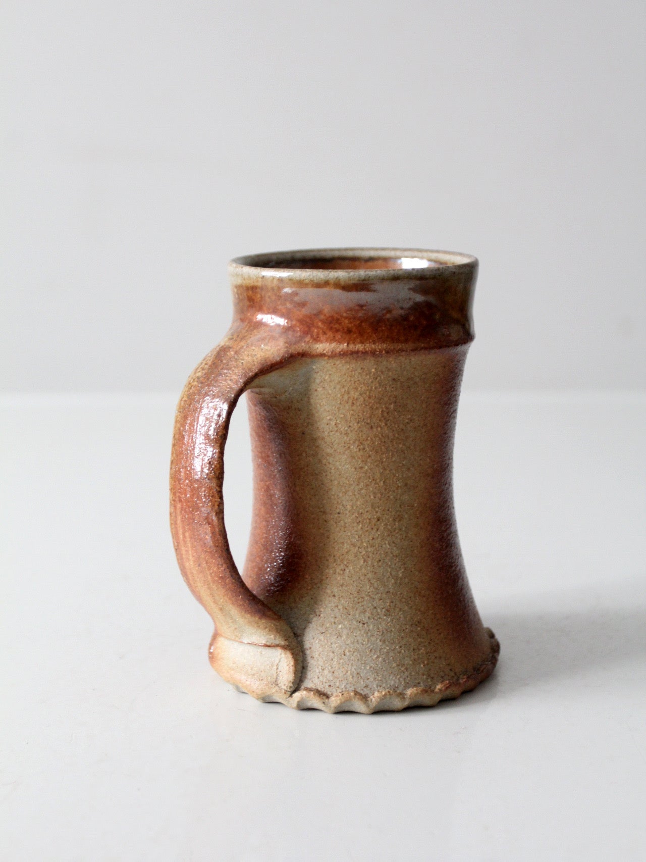 vintage studio pottery mug