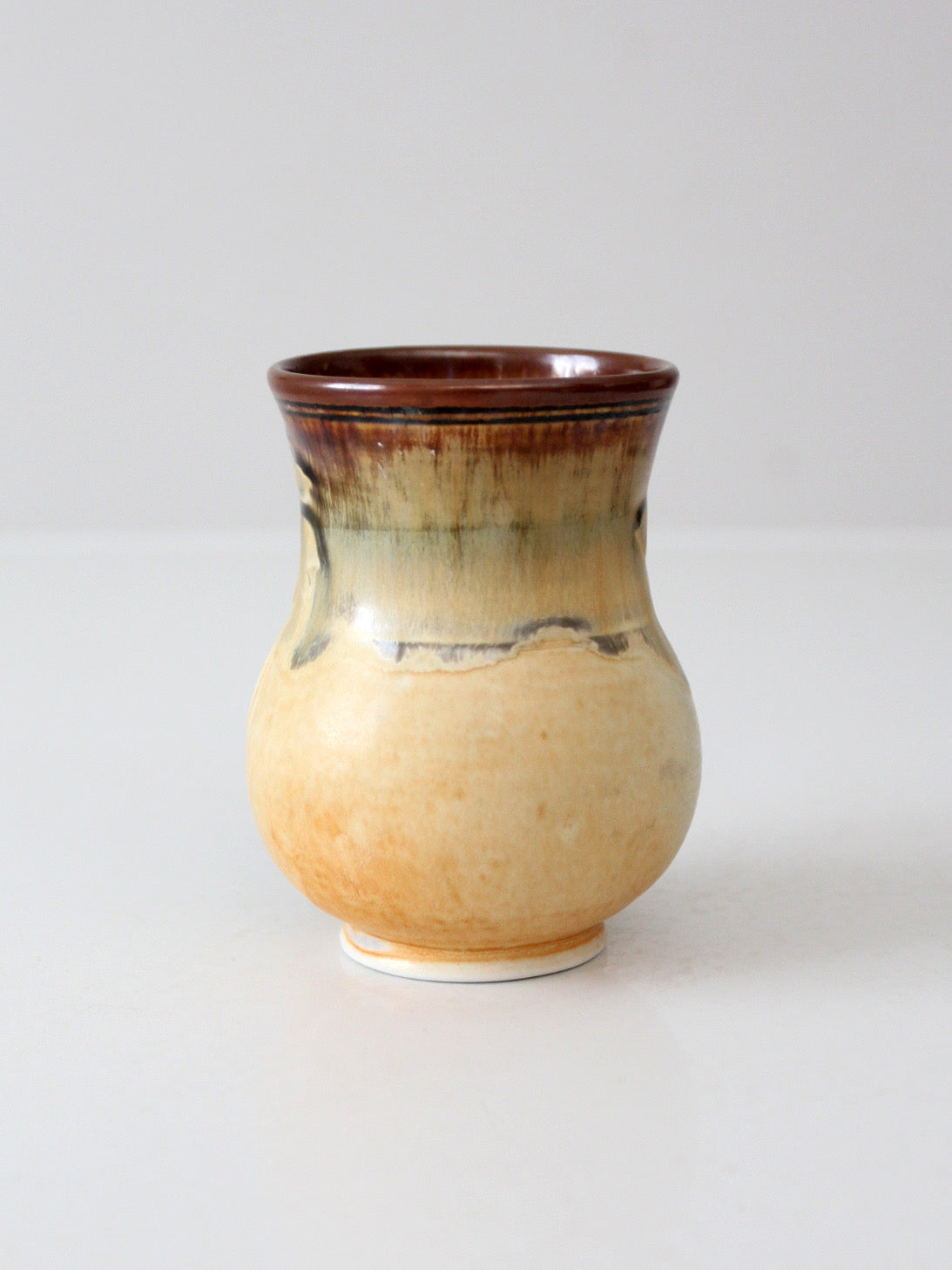 vintage studio pottery mug