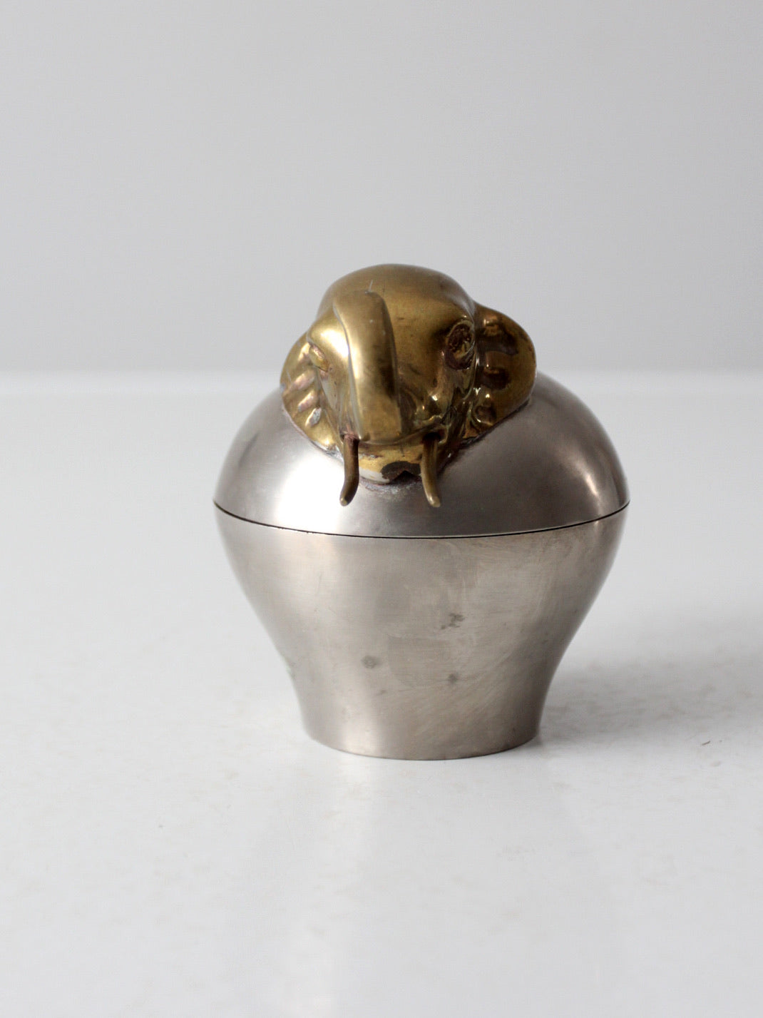 vintage elephant trinket box