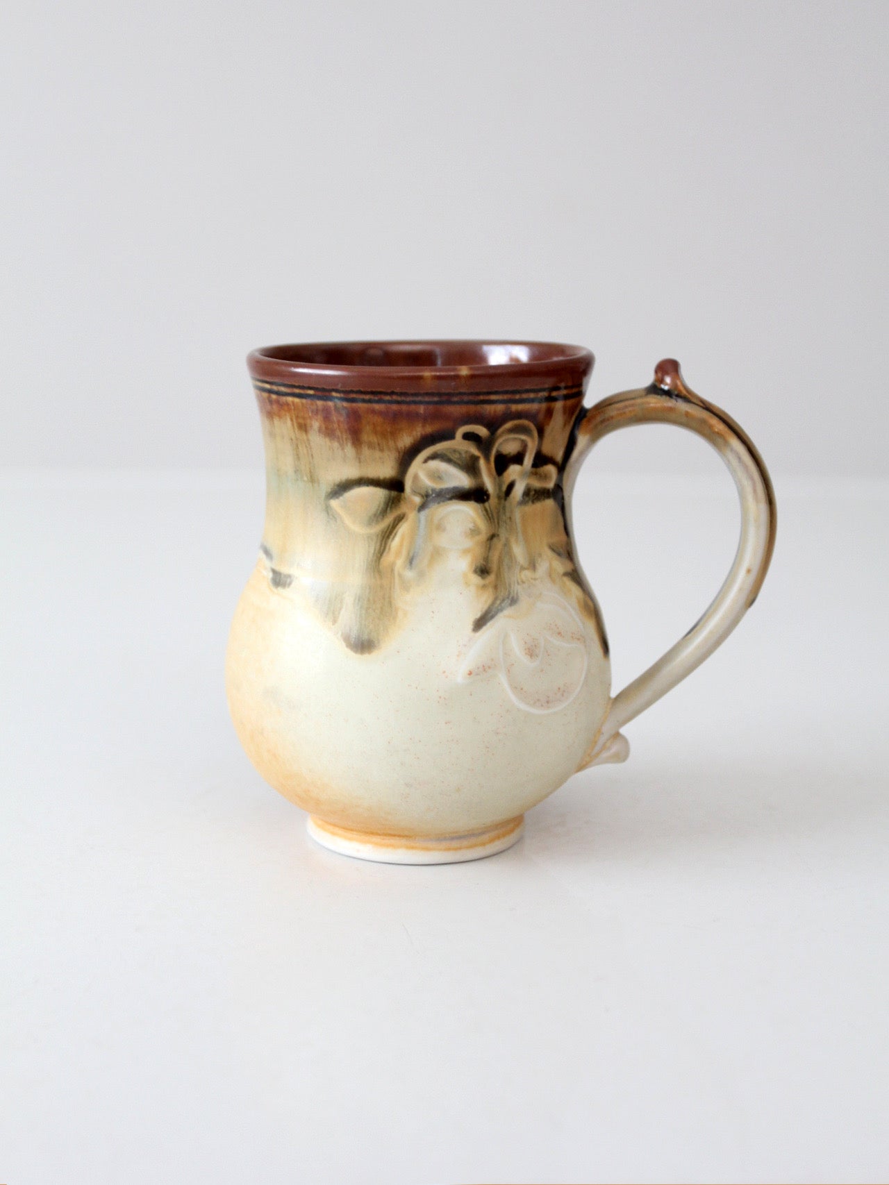 vintage studio pottery mug