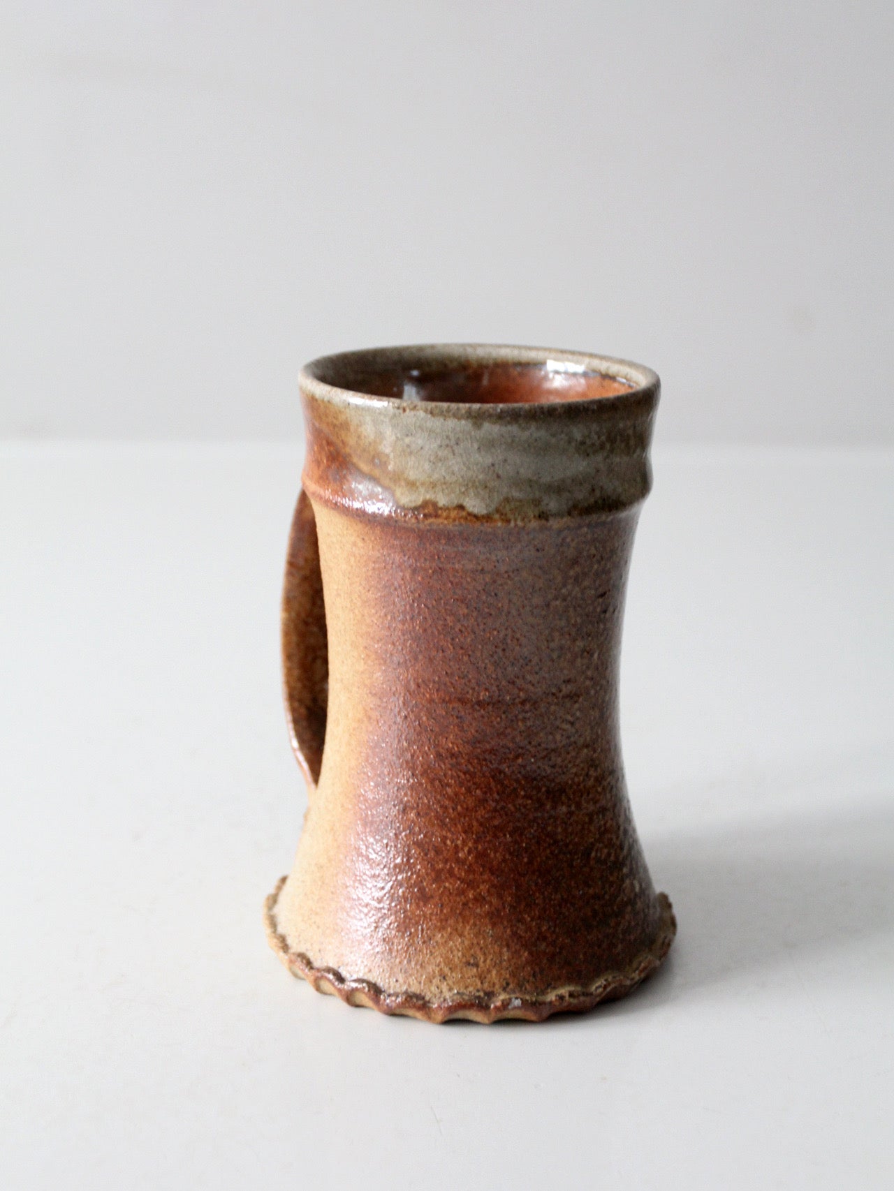 vintage studio pottery mug