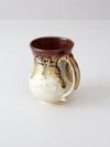 vintage studio pottery mug