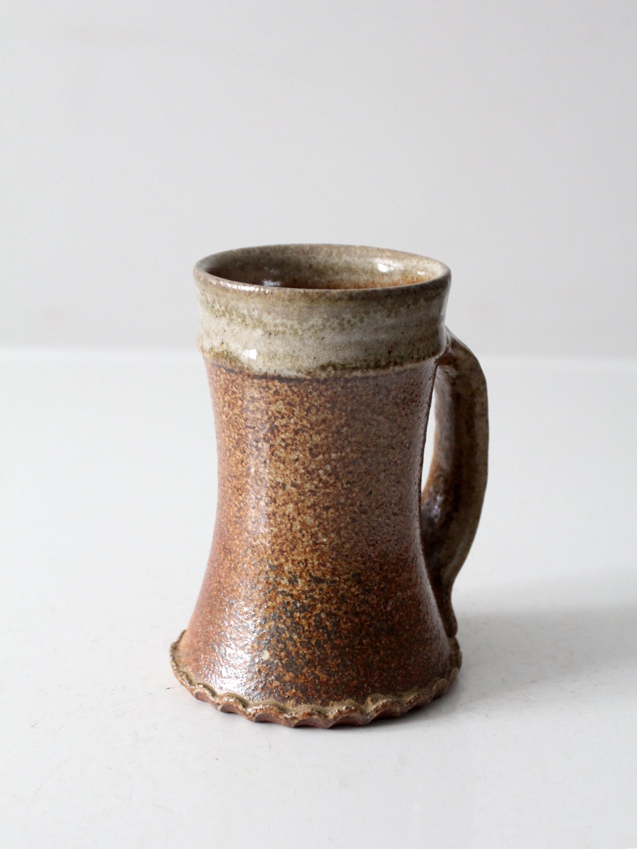 vintage studio pottery mug