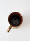 vintage studio pottery mug