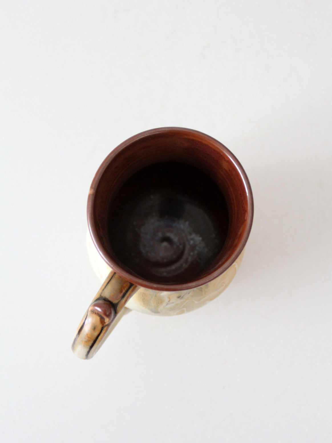 vintage studio pottery mug